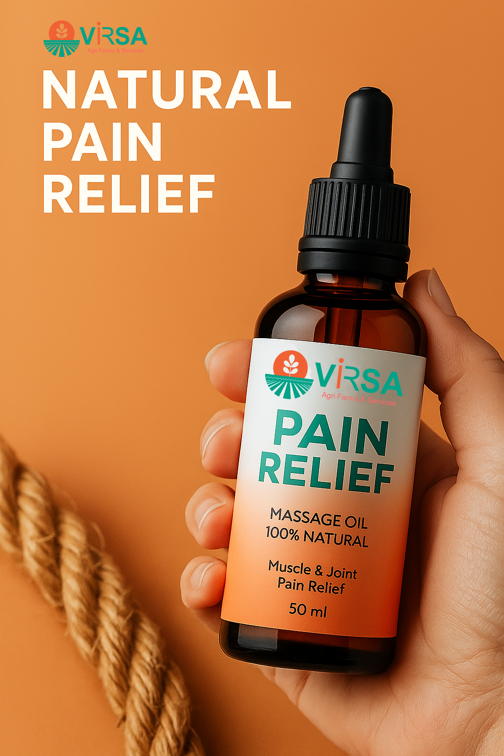 Pain Relief Oil | For Joints & Muscles
