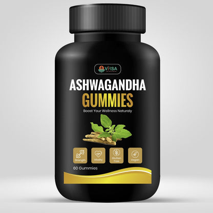 Ashwagandha Gummies for Stress Relief & Energy Booster