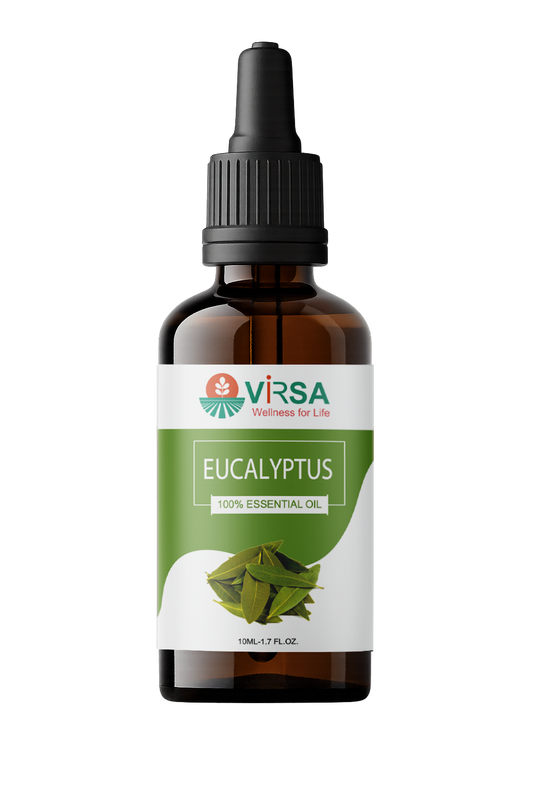 Eucalyptus Essential Oil – For Cold Relief, Muscle Pain & Relaxation