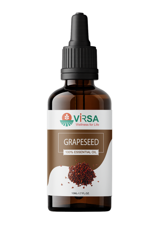 Grapeseed Essential Oil – For Skin Hydration & Hair Nourishment