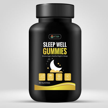 Sleep Well Gummies for Sleep Aid, Stress & Anxiety Relief