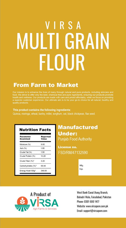 Virsa Multigrain Flour (2-kg)