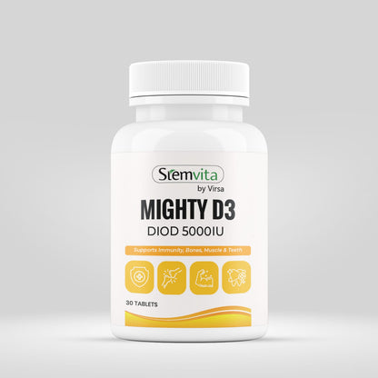 Mighty D3 DIOD 5000IU – Vitamin D3 for Bone & Immune Health