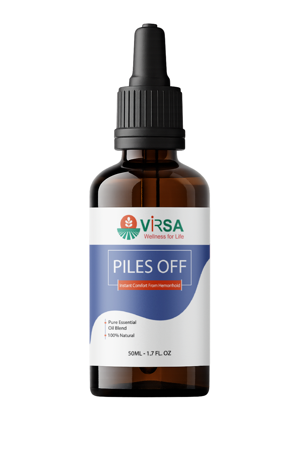 Piles Off Oil – Natural Hemorrhoid Relief Oil for Pain